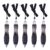 HANCLE Multi-Functional Fat Ballpoint Pen with Press Button and Attached String Short Clicker And-Hanging Strap Pens in 5 Color School Supplies Business Gift Round Pen Fat