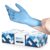 Hand-E Touch Blue Nitrile Disposable Gloves Large 100 Count – Latex Free Medical Exam Gloves, Powder Free, Food Safe, Cooking (Pack of 10)
