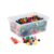hand2mind Rainbow Fraction Tower Cubes, Montessori Math Materials, Fraction Manipulatives, Unit Fraction, Fraction Cubes, Math Manipulatives for Elementary School, Homeschool Supplies (15 Sets)