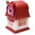 Hand Crank Pencil Sharpener House Shape, Beautiful, Alloy Steel, and Not Easy to Break, for School/Home/Office, Black