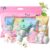 Hand Cream Gift Set for Women, 4 Pack Travel Size Hand Lotion for Dry Cracked Hands, Mini Moisturizing Hand Care with Cuticle Relief, Non Greasy Floral Stocking Stuffers for Teen Girls, 4.24 Oz