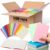 Handepo 100 Pack Mini Composition Notebooks Bulk 5″x3.5″ Wide Ruled Kraft Soft Cover Journals, 60 Pages Composition Notebooks Bulk School Supplies for Students Classroom Office