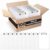 Handepo 100 Pack White Plastic Clipboards A4 Letter Size Bulk Clipboards