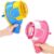 Handheld Air Cannon,Single Shot Air Blaster Cannon,Battery-Free Outdoor Air Blaster for Parties, Yard, and Outdoor Activitie，Pink