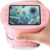 Handheld Digital Microscope for Kid, Rechargeable Pocket STEM Toys_Hot Pink