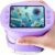 Handheld Digital Microscope for Kid, Rechargeable Pocket Toys_Deep Purple