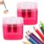 Handheld Pencil Sharpener, for Colored Pencils, Back to School，2Pcs * Pink