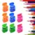 Handheld Pencil Sharpener, Manual Pencil Sharpener Kindergarten School Supplies (8pcs)