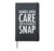 Handle with care I may occasionally snap Hardcover Journal, Black