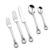 Handmade Love Knot Flatware Set, Stainless Steel Silverware, Modern Tableware, Housewarming Gift