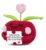 Handmade Positive Apple Crochet – Important Piece of My Story Pocket Doll – Knitted Desk Decor Accent – Emotional Support Thank You, Appreciation Gift for Women, Teacher, Friend – Birthday Present