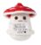 Handmade Positive Mushroom Crochet – So Much Room in My Heart Pocket Doll – Knitted Desk Decor Accent – Emotional Support Romantic Gift for Men, Women, Boyfriend, Girlfriend – Anniversary