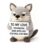 Handmade Positive Wolf Crochet – You Make Me Howl with Love Pocket Doll – Knitted Desk Decor Accent – Emotional Support Thank You, Romantic Gift for Men, Husband, Boyfriend – Anniversary Birthday