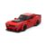 Handmade Red Sports Car Building Block Set, Mini Race Car Model, DIY Plastic Vehicle Kit, Creative Car Toy, Collectible Home Decor