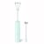 Hand Mixer 4 Speed Cordless Usb Rechargeable 2 Attachments (Green)