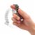 Hand Slider Fidget Quiet Anti Stress Relief Sensory Item Finger Tool for Focus Desk Office Travel Black Anxiety Gift