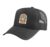 Handsome Dude Retro Skate Smile Face Peace Sign Trucker Hat with Adjustable Mesh Back, Black