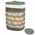 Handwoven Wicker Laundry Hamper, Round Clothing Basket with Removable Liner