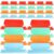 Hanging File Folder Tabs 200Pcs Colorful Hanging File Folder Tabs Premium Identification Labels Thick Plastic Easy Insert Clear View Office School