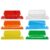 Hanging File Folder Tabs 300 Sets Hanging File Tabs and Inserts,Colorful Folder Labels Filing for Identification, Easy to Read