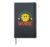 Hang In There It Gets Worse Funny Retro Existential Dread Hardcover Journal, Black