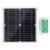 Haofy 20W Monocrystalline Solar Panel Kit, PWM Controller System Efficiently 22% Conversion 12V Output for RV Boat Yacht Shed Battery Charging in Outdoor Locations (40A Controller)