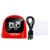 Haofy AI Desk Robot Companion 70 Expressions 1000mAh Battery (Red)