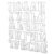 Haofy Capital Alphabet Letter Cutting Dies, Carbon Steel