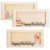 Haofy Cash Gift Card Holder Set, 7.5×3.5in Boxwood