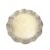 Haofy Metal Serving Tray, Embossed Rose Pattern 27cm