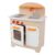 Hape Gourmet Kitchen in White Kid’s Wooden Play Kitchen, White/Orange