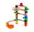 Hape Quadrilla Cliffhanger Wooden Marble Run Blocks | Marble Maze Run Set, Early Educational STEM Development Building Toys for Kids, Multicolor, Model:E6020
