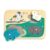 Hape x The Met Animal Friends Wooden Peg Puzzle – 4-Piece Puzzle for Ages 12-24M