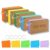 HAPNEWEY 3×5 Inch Colorful Index Cards, Heavy Duty Neon 250 Sheets Lined Flashcards for Studying, Office & Home Use (Multicolored with Ring B)