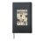 Happiness Is Playing Mahjong With the Girls Bamboo Tiles Hardcover Journal, Black