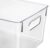 HappyAny Co. Clear Storage Organizer Bins, 2 Bins Total