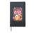 Happy Birthday Girl Kawaii Dumpling Hardcover Journal, Black