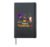 Happy Hallothanksmas Halloween Thanksgiving Merry Christmas Hardcover Journal, Black