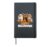 Happy Halloweenie Halloween Dachshund Hardcover Journal, Black