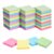 HappyHapi Sticky Notes 3×3 Inches Bulk 36 Pack 3600 Sheets Colored Self-Stick Pads, 100 Sheets/Pad, 4 Bright Colors (Yellow, Green, Pink, Blue) for Office Supplies, School, Home