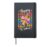Happy Last Day Of School Coquette Bow Teacher Student Hardcover Journal, Black