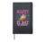 Happy Pi Day 3.14 Be Irrational Cute Mathematic Math Teacher Hardcover Journal, Black