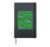 Happy St Patricks day wordart Hardcover Journal, Black