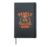 Happy Thanksgiving 2025 Funny Football Turkey Family Dinner Hardcover Journal, Black