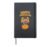 Happy Thanksgving Gnome Pumpkin Turkey Day Fall Autumn Hardcover Journal, Black