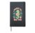 Happy To Sea You Seahorse Ocean Marine Back To School Hardcover Journal, Black