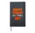 Happy Turkey And No Politics Day Funny Thanksgiving Family Hardcover Journal, Black