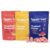 Happy Wax Citrus Collection: Natural, Non-Toxic Scented Soy Wax Melts – Total 6oz Variety Pack: Grapefruit Mangosteen, Tropical Citrus, Orange Sorbet