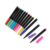 Happyyami 12pcs Erasable LED Board Markers for Acrylic and Pvc Boards, Portable Dry Erase Neon Pens with Bright Visibility, Wear-resistant Design Suitable for Daily Work and Lectures