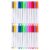 Happyyami 24pcs Liquid Chalk Markers for LED Drawing Boards and Blackboards with Vibrant Neon Colors, Easy Erasability, Plastic Material, for Crafting and Reminders